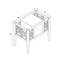 Table de bout Alfort-21955160