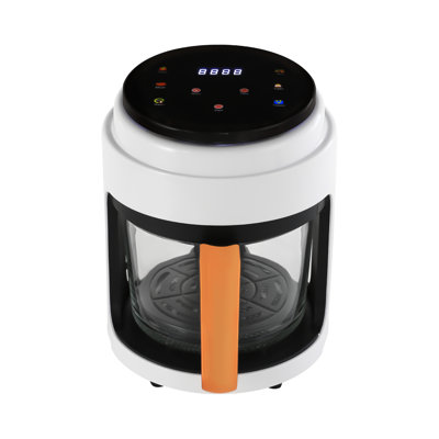 Air Fryer With Touch Screen And Viewing Glass