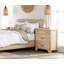 Ensemble de 2 tables de chevet de style campagnard, chêne, 31,5 po-914746737-914746738