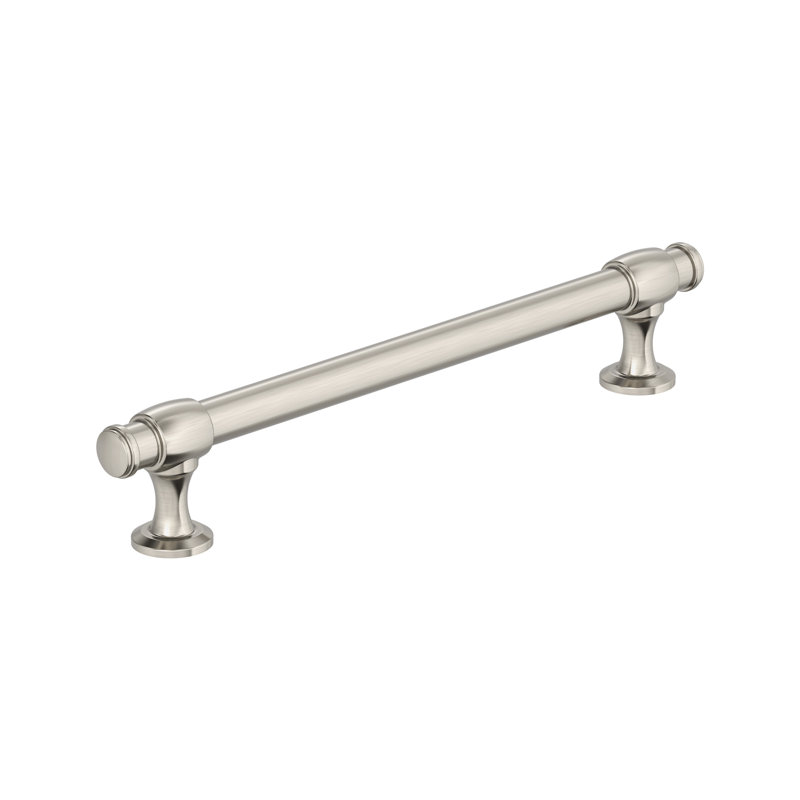Poignée de meuble Winsome, Nickel satiné, 6 5/16"