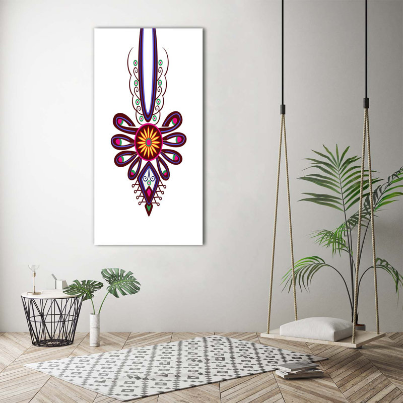 Polish Folk 1 Piece Wrapped Canvas Wall Art