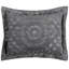 Ensemble de couvre-lit double / double en chenille 100% coton Rio Collection, literie traditionnelle avec couvre-lit médaillon touffeté et taies décoratives assorties, certifié OEKO-TEX, doux, respirant, lavable à la machine, toutes saisons, gris-1749184501-1749184488