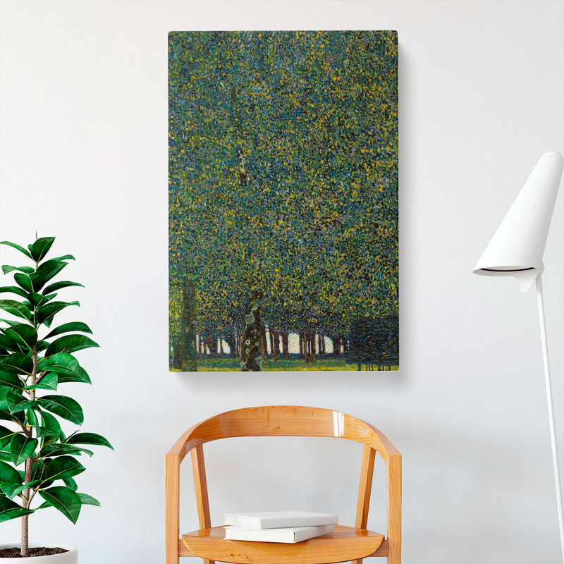 The Park by Gustav Klimt - Wrapped Canvas Print, 50cm H x 35cm W x 3cm D