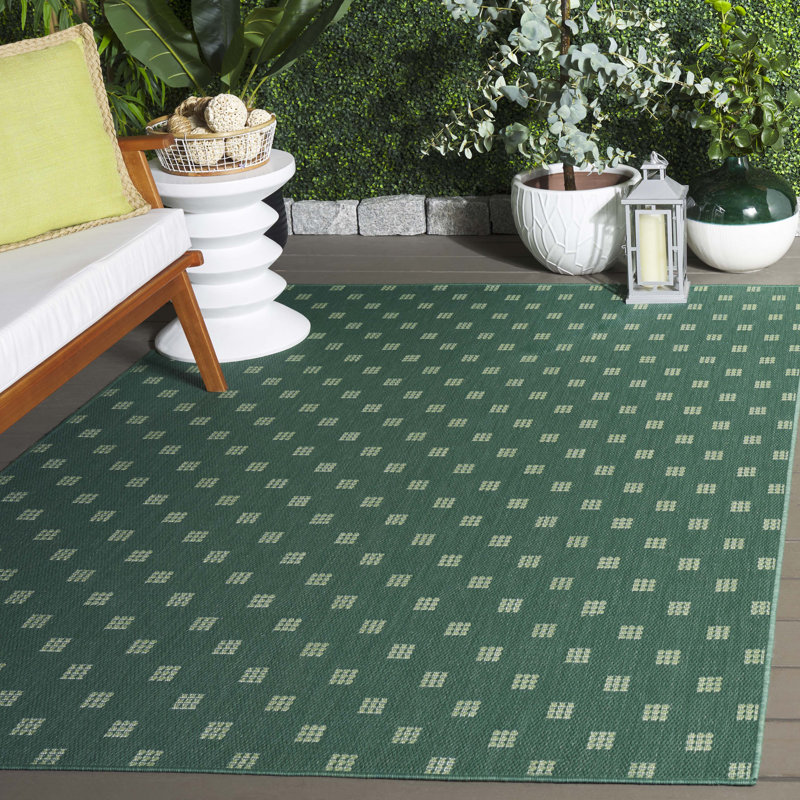 Terrace 806 Geometric Indoor/Outdoor Rug, Rectangle 4' x 6'