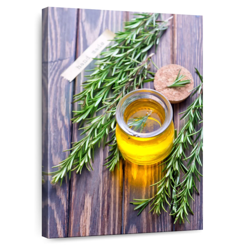Yarlin Homemade Rosemary Oil, 12" H x 8" W