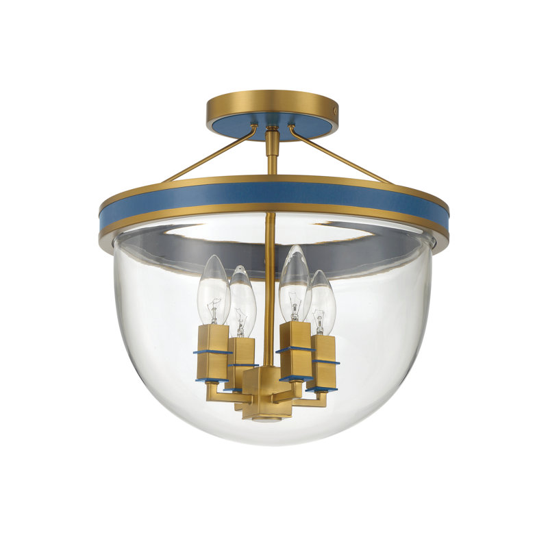 Herrick 13" Semi Flush Mount