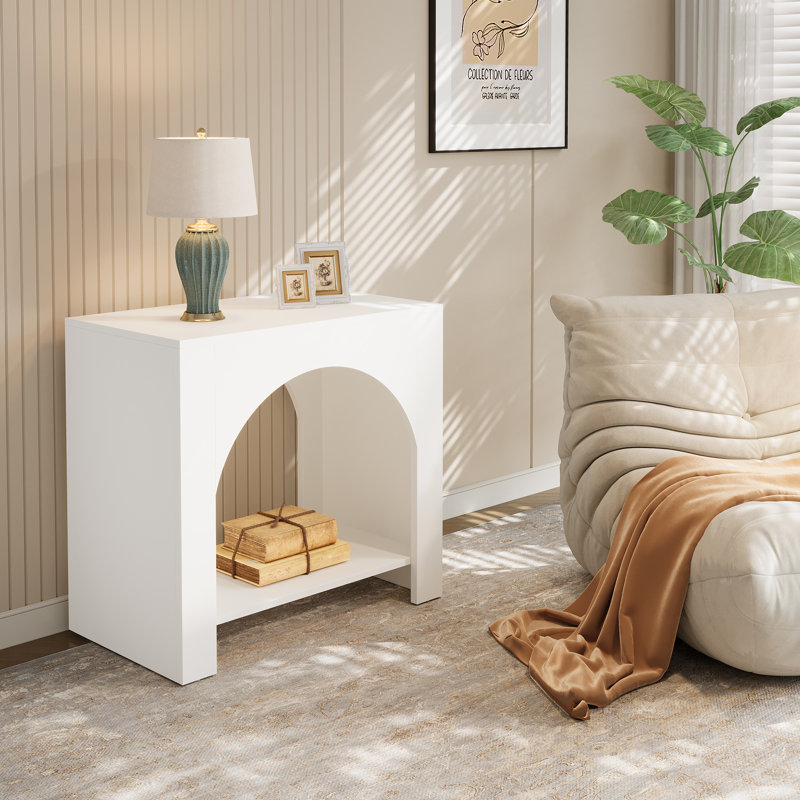 Table de chevet, Blanc