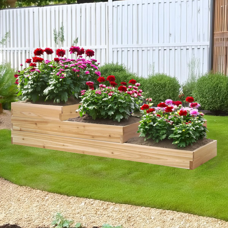 Boîte de jardin à 3 niveaux 