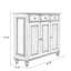 Banc de rangement pour chaussures en bois massif noyer foncé