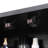 Over Toilet Cabinet In Black, - Touch 2 Door Storage With Adjustable Shelves, 21.86 X 7.1 27.6 Inches, For Bathroom And Living Room Decor Fashioned Cabinet, Black Needs-1796464547