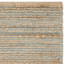Tapis bleu en jute / coton tissé à la main Doleman-79188718