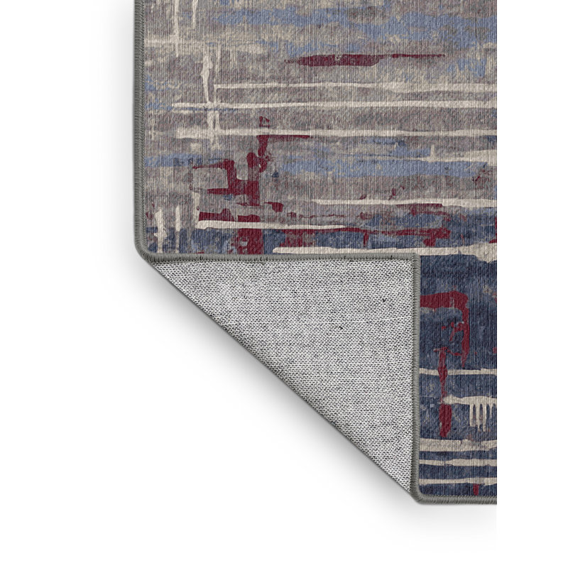 Tapis mauve lavable à la machine, Rectangle 8 pi x 12 pi