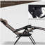 Ensemble de chaise à gravité zéro Outsunny avec table d'appoint, chaise inclinable pliante avec porte-gobelets et coussins, chaise longue réglable pour piscine, jardin, pelouse, plage, brun