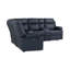 Canapé modulaire U6026 avec accoudoir à droite Pu 72a avec DEL et haut-parleur