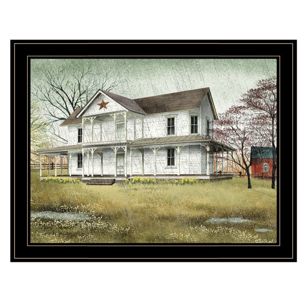 Rosalind Wheeler April Showers 3 Framed On Paper Print | Wayfair