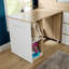 Single (3') Cabin Bed Bed Frame with Storage Included with Built-in Ladder Included with Desk Included