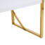 Ensemble de salle à manger 7 pièces moderne en faux marbre avec base géométrique en métal et chaises en porte-à-faux-1086805829-1086805834