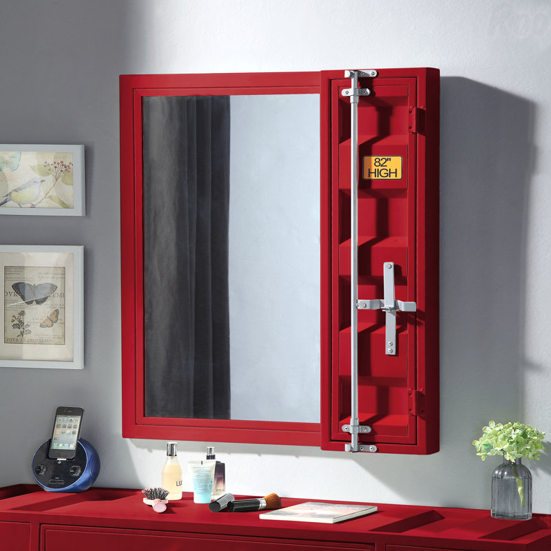 Miroir d'appoint, Bleu