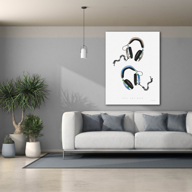Art mural sur toile Epic Graffiti, H 54 po x l 40 po x P 1,5 po