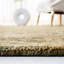 Nashua Abstract Handmade Tufted Wool Green Area Rug-1595437658