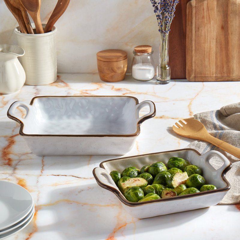 Geneva Tabletops 2 Piece Square Serving Bowls