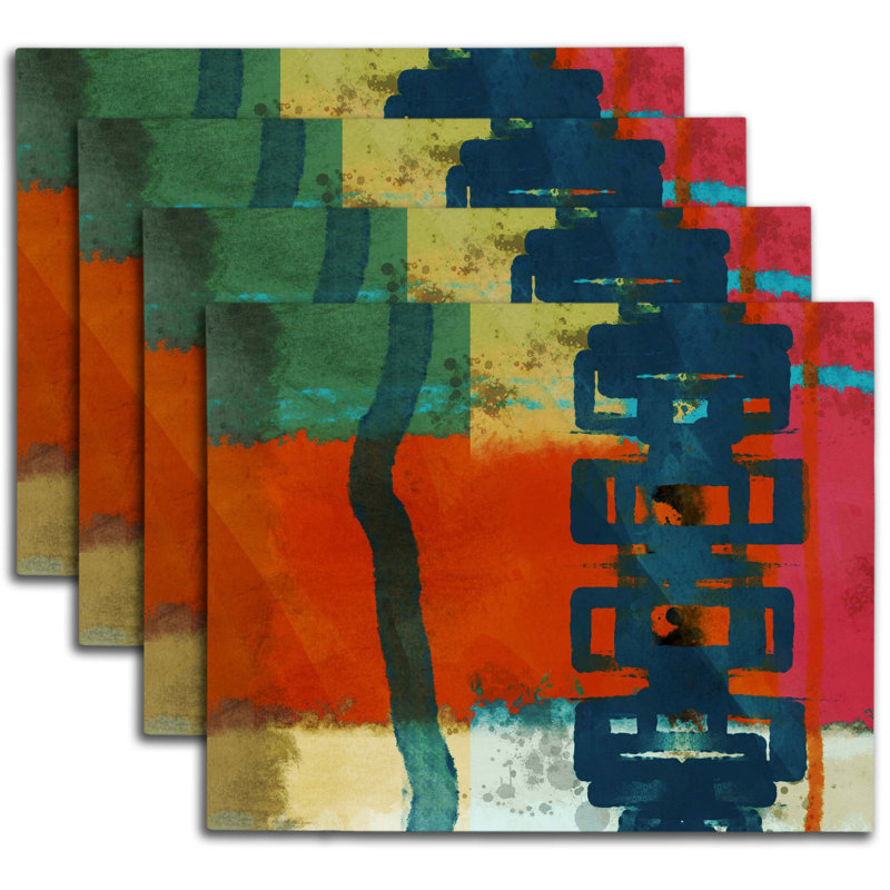 Polyester Abstract Placemat