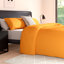 Cotton Blend Plain Dyed Duvet Cover Set with Pillowcases | Premium Polycotton Bedding for Comfort & Style-36036458-36036457