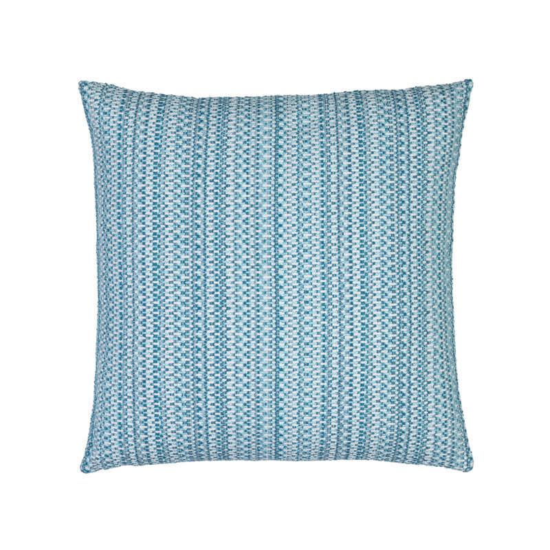 Kaleidoscope Sunbrella® Indoor/Outdoor Pillow Cover & Insert, Square, 20" H x 20" W, Clay