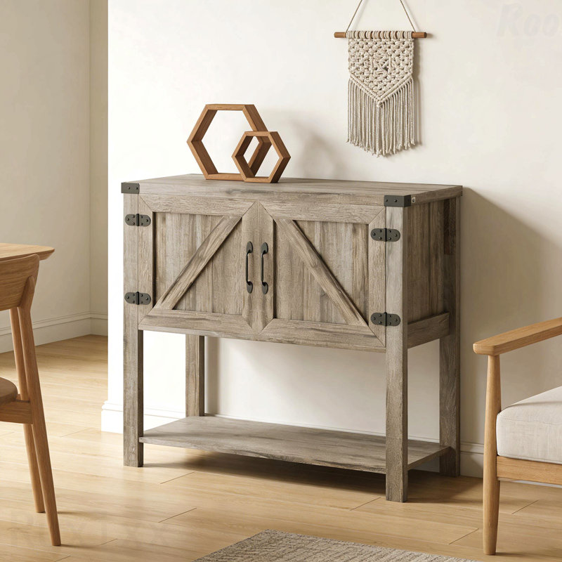 Petite armoire de rangement Buffet, Gris