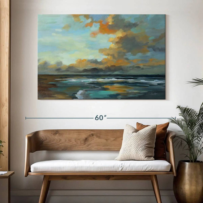 Gillard Oceanside Sunset, 34" H x 51" W