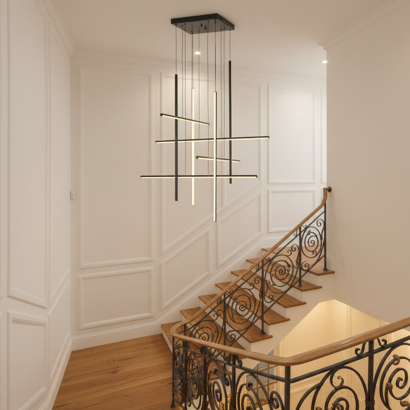 8 - Light LED Chandelier