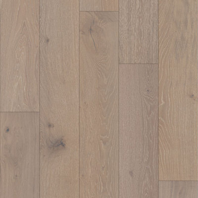 Plancher de bois franc d'ingénierie brossé au fil de fer 7 1/2 po x 14 mm T x Adriatica
