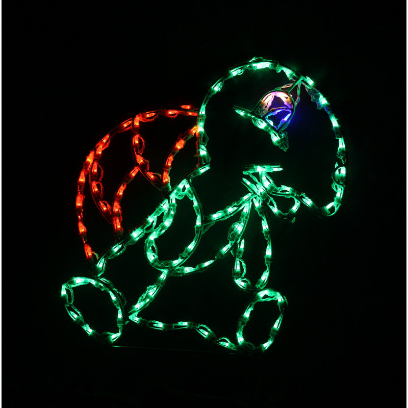 Figurine lumineuse de bébé tortue