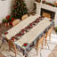 Nappe lavable en polyester de Noël