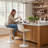 Zager Swivel Upholstered Adjustable Height Bar Stools-92618620