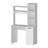 Carson Computer Desk With Hutch, Single Door Cabinet, Expansive Work Surface And 3-Tier Storage Shelves-1553542164-1553542243