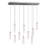 Ardrie 10 - Light Chrome Cluster Pendant-1430436994