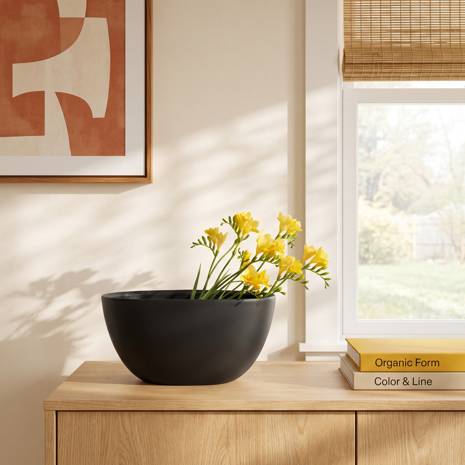 Table Vase, Black