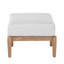 Croquet Teak Ottoman-1338043312