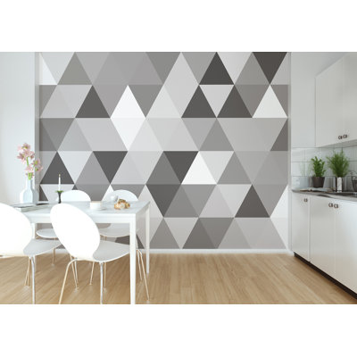 Panneau mural à 6 panneaux l 7,8 pi x l 118 po triangulaire Quach