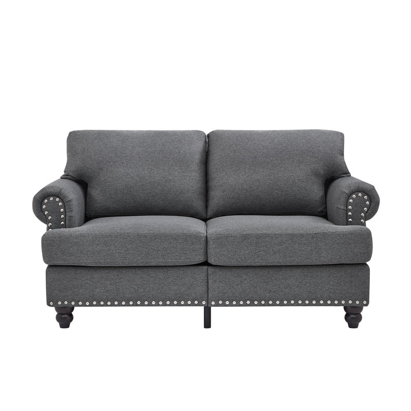 Causeuse 59,5 po., Gris