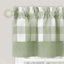 Panneau de rideau simple semi-diaphane avec passe-tringle Antheia-323002528-323002532