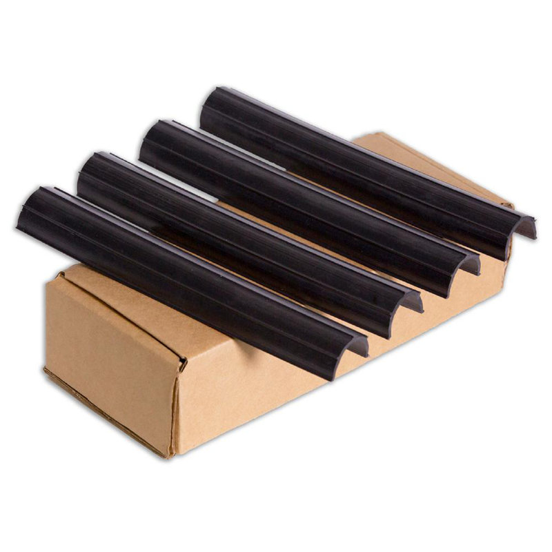 1'' H x 2'' W Black Vinyl Lawn Edging