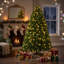 6ft Lighted Artificial Spruce Christmas Tree