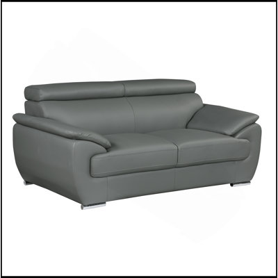 Genuine Leather Loveseat