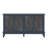58.3" Carved Sideboard with Door and Solid Wood Legs-309119022
