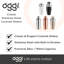OGGI Classic Cocktail Shaker White Stainless - 26 oz, Stainless Steel Construction, Built in Strainer - Ideal Home Bar Drink Mixer, Bartender Kit, Essential Bar Accessories