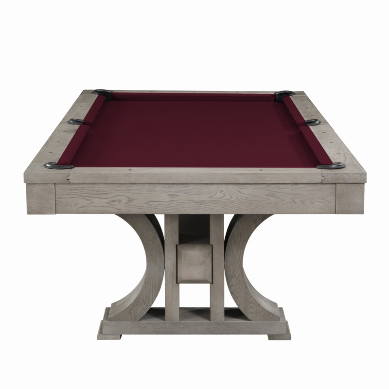 Table de billard en ardoise 8 pi Madero Madero, Vin, Non, Gris cendré brossé