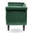 Celestine Velvet Glam Bench With Nailhead Trim & Curved Arms-120419229