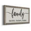 «Family Grateful», art textuel sur toile-615247789